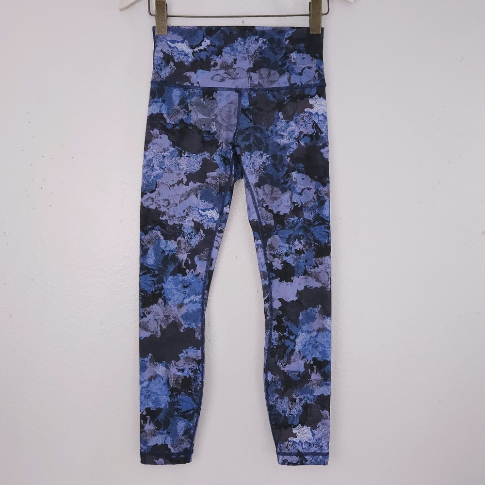 LULULEMON Wunder Under Hi-Rise 7/8 Tight Size 6 Luxtreme Leggings Screen Camo